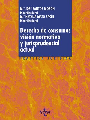 cover image of Derecho de consumo